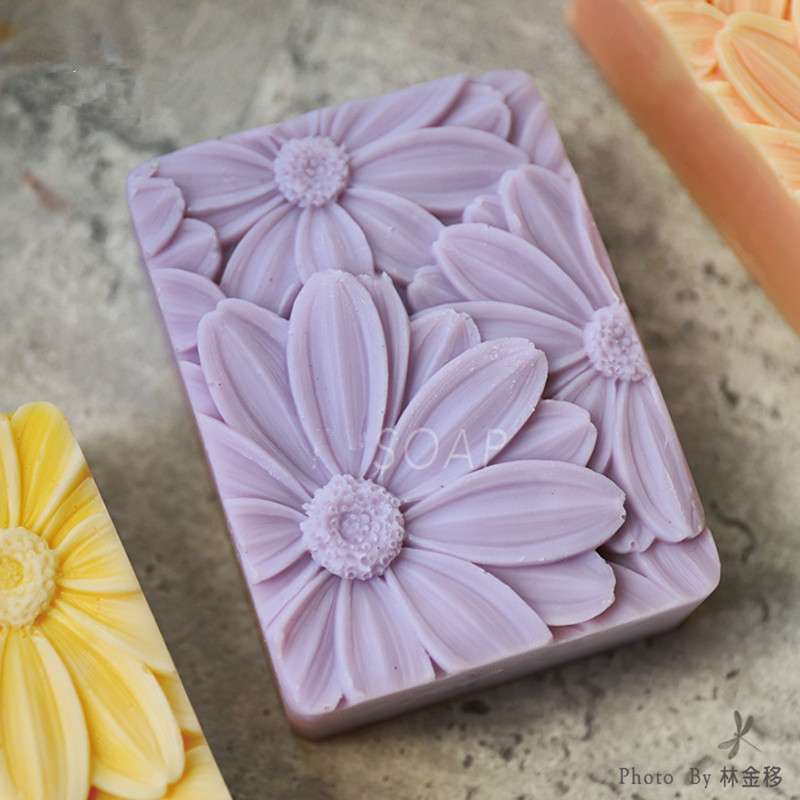Soap Making Things - Nieuwste!! !3d Elegante Zonnebloem Zeep Schimmel