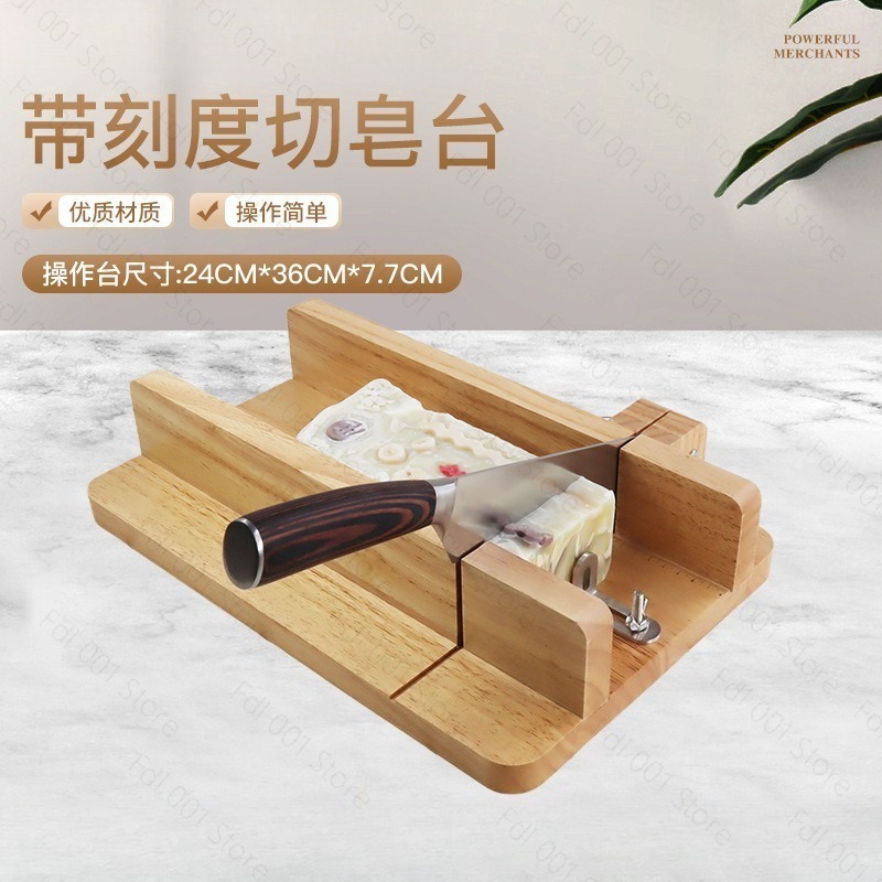 Soap Making Process - Handgemaakte zeep snijtafel met schaalverdeling, doe-het-zelf
