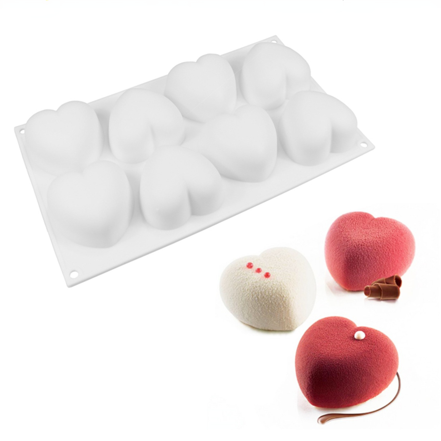 Soap Making Things - Liefde Hart Siliconen Zeep Schimmel Handgemaakte