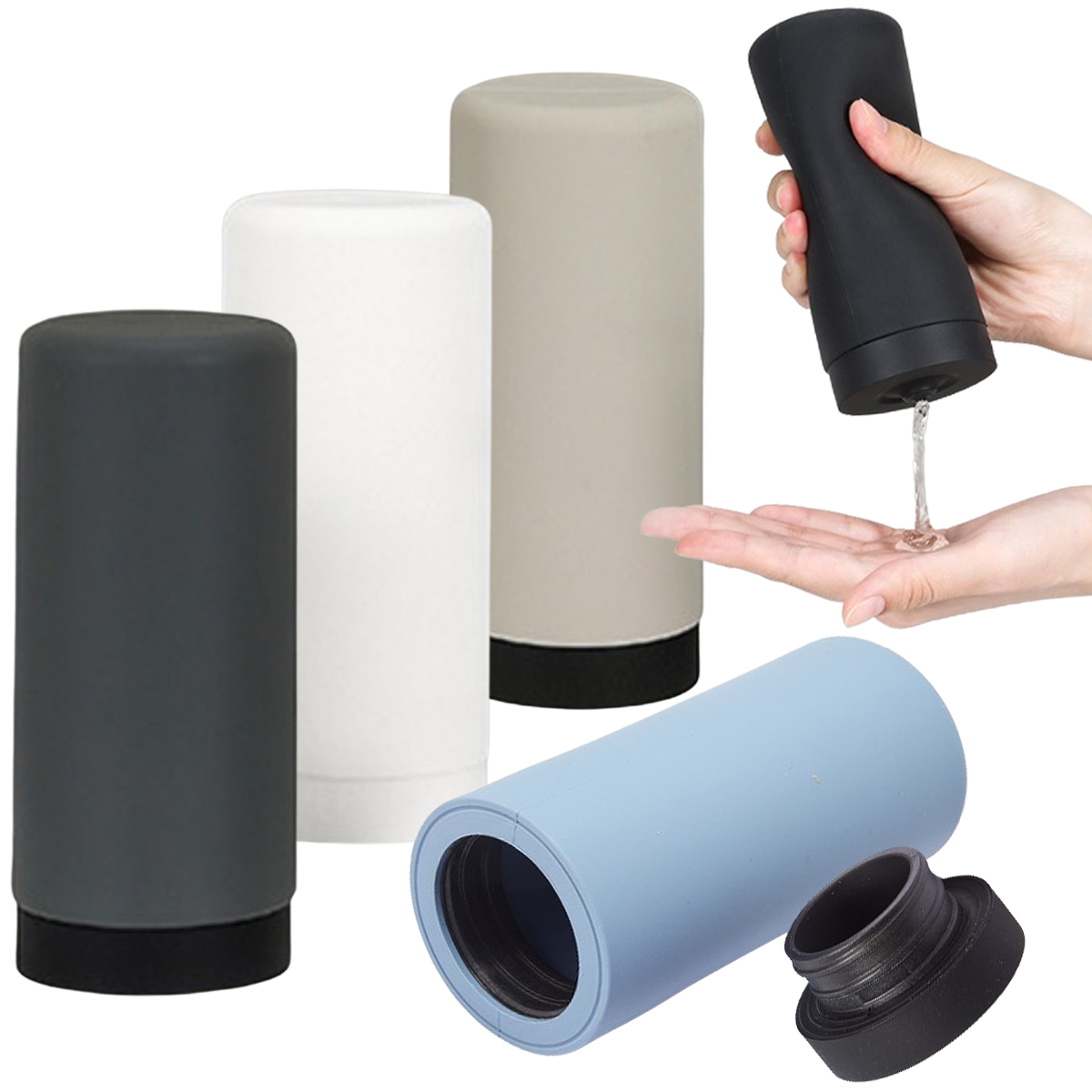 Soap Making Liquid - Aanrecht Zeepdispenser Afwasmiddel Knijpdispenser Siliconen Handzeep