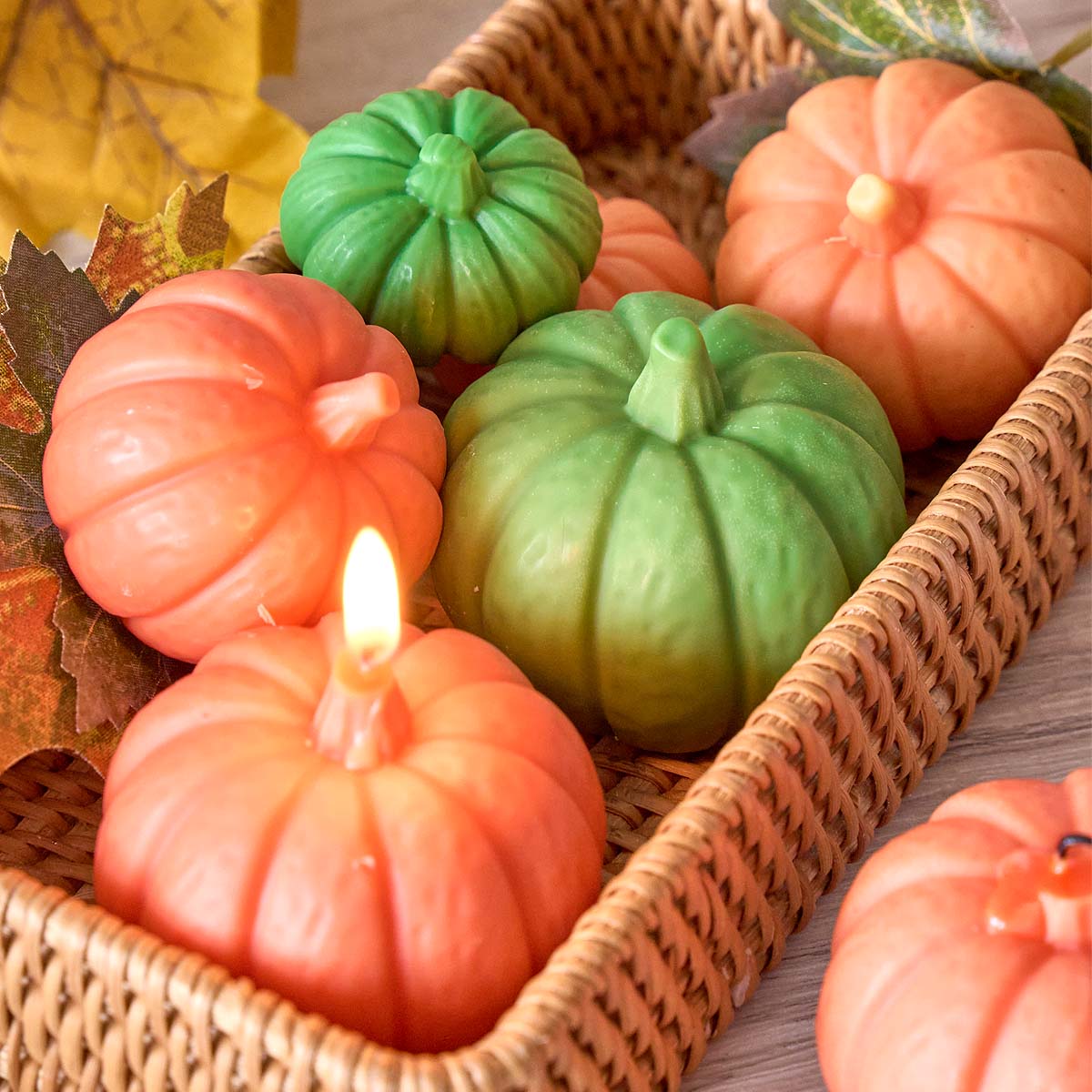 Soap Making Things - Halloween Pompoen Kaars Siliconen Mal DIY