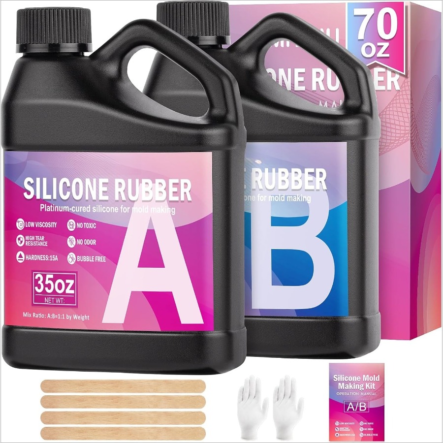 Soap Making Liquid - Siliconenmalset, 38,8 oz (15A) elastische vloeibare