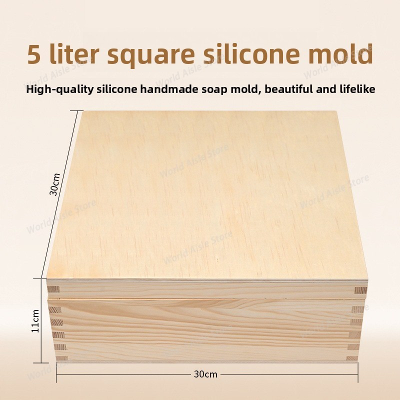 Food-grade siliconen zeepvorm  - Soap Making Process recensie en prijs
