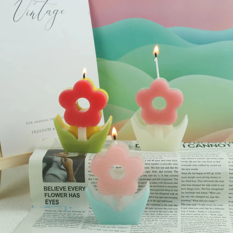 Bloem Aromatherapie Kaars Sili - Soap Making Home recensie en prijs