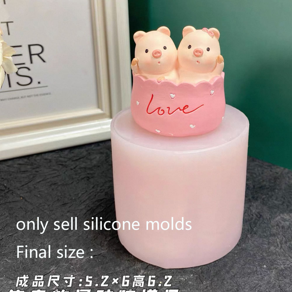 Lucky Pig siliconen mal gips c - Soap Making Friend recensie en prijs
