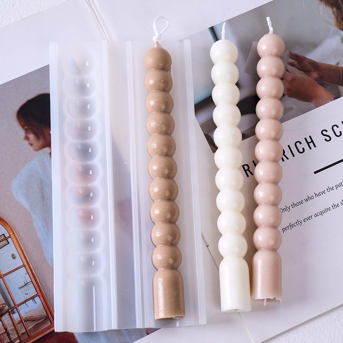 3D Lange Strepen Bubble Bead P - Soap Making Home recensie en prijs