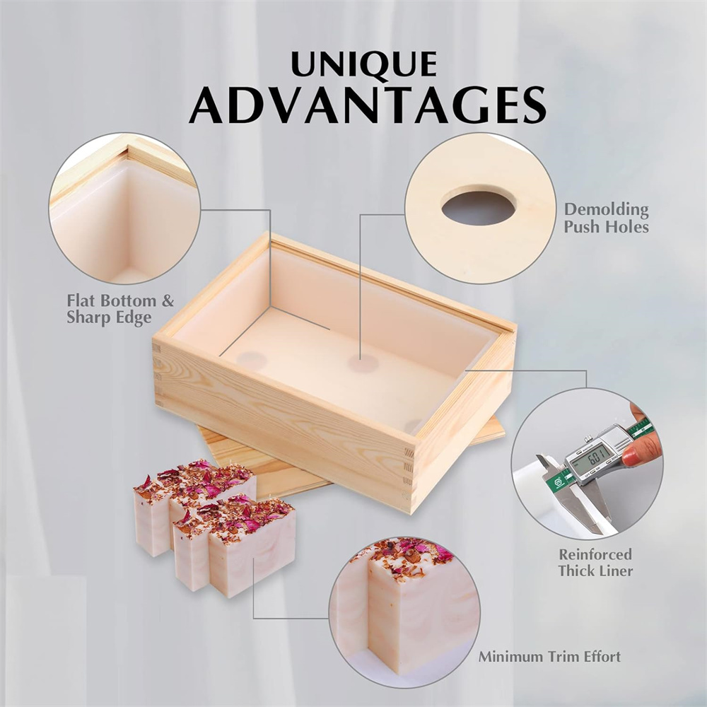 Grote zeepvormen Rechthoekige  - Soap Making Things recensie en prijs