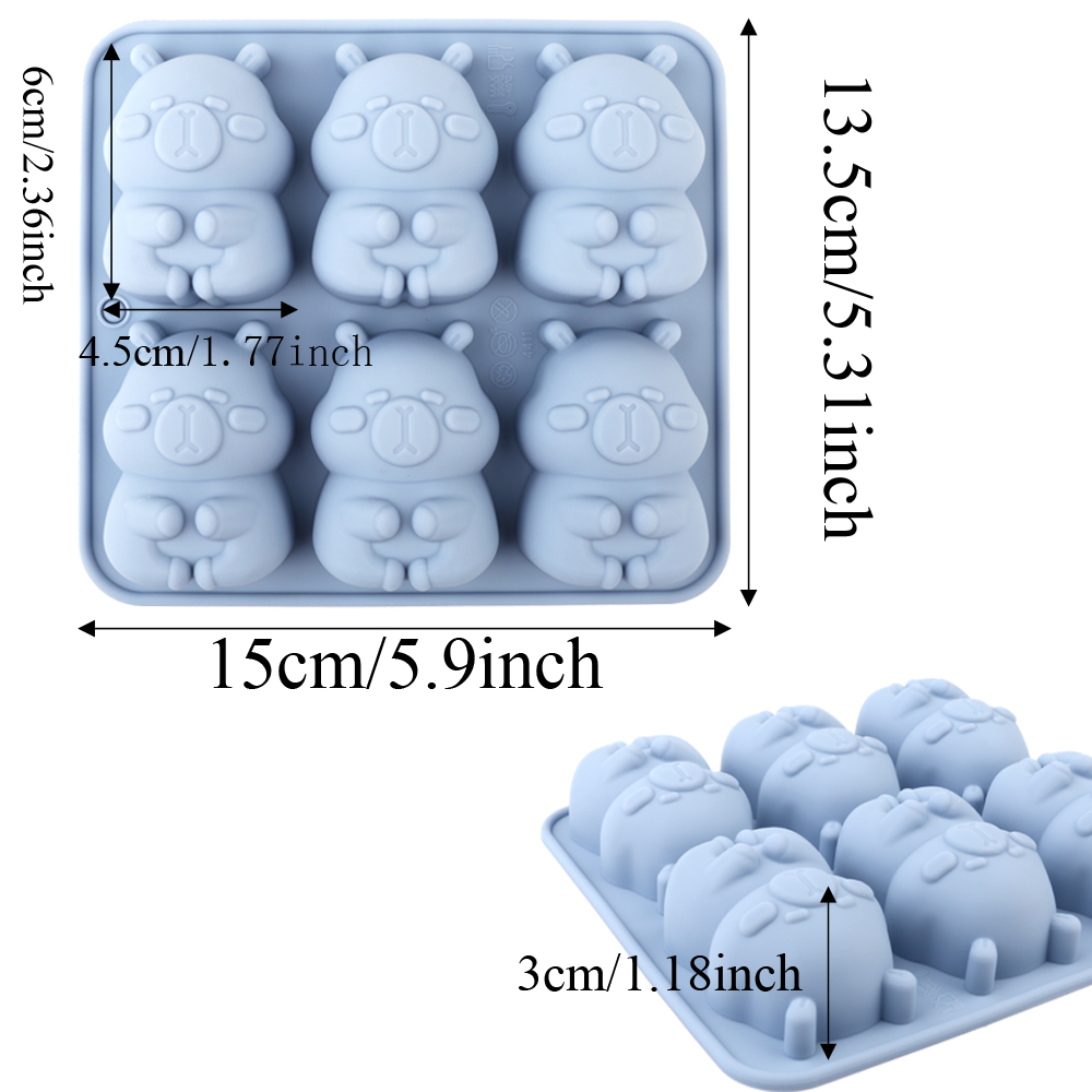 1 siliconen cakevorm in de vor - Soap Making Things recensie en prijs