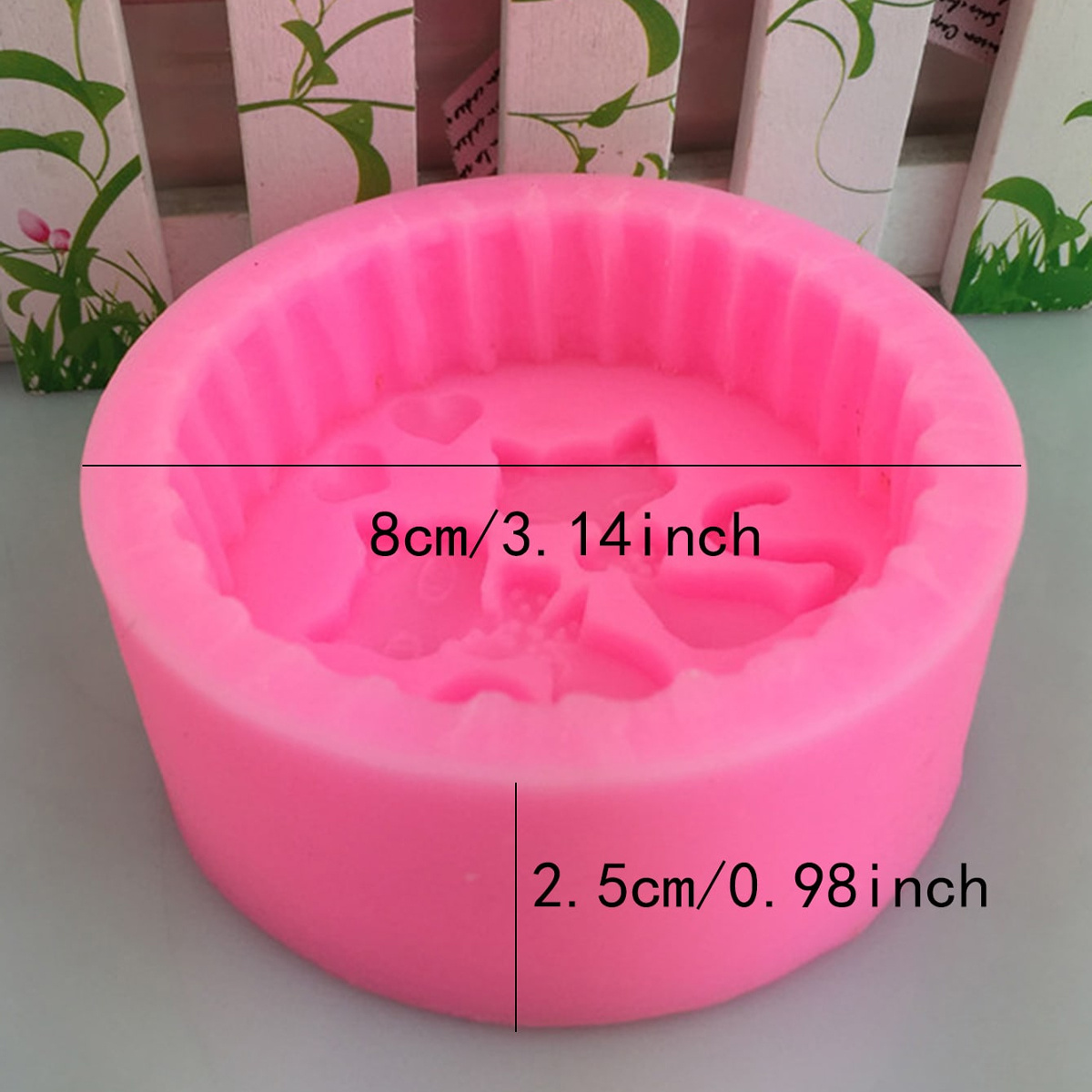 1-delige siliconen kattenvormi - Soap Making Things recensie en prijs