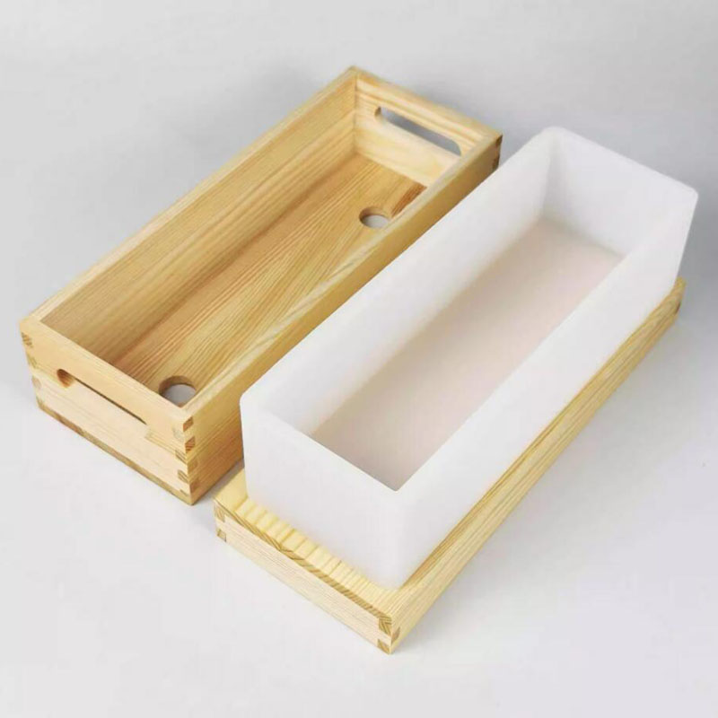 Natuurlijke houten frame zeep  - Soap Making Process recensie en prijs