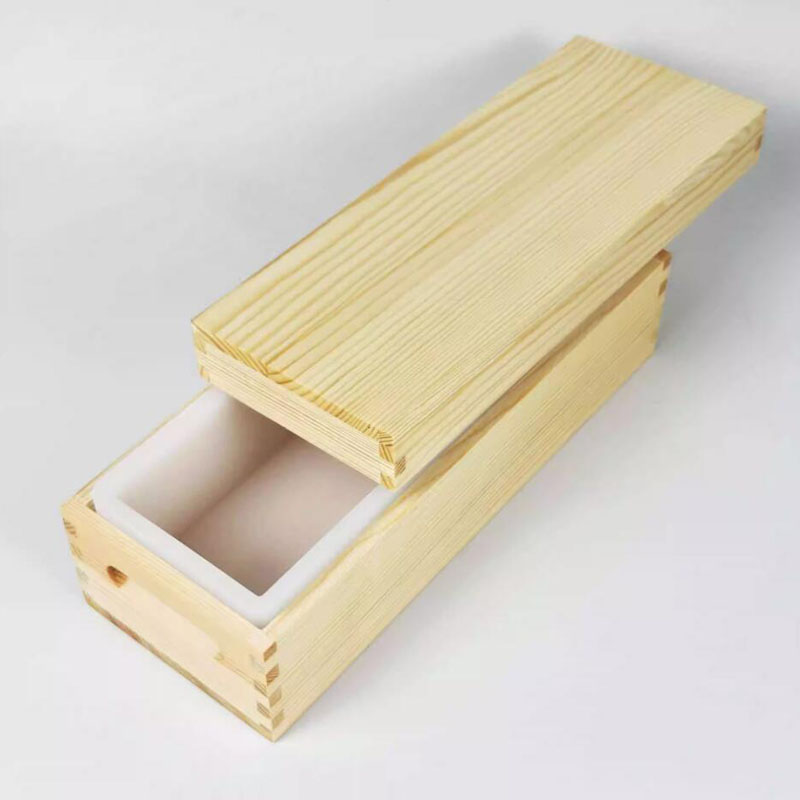 Natuurlijke houten frame zeep  - Soap Making Process recensie en prijs
