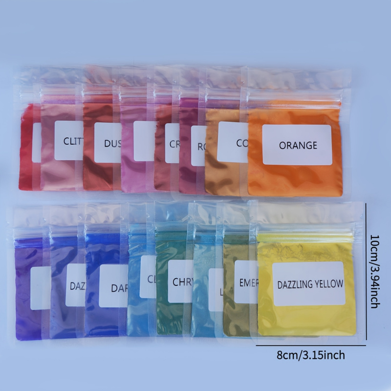 16-kleurige micapoederset, per - Oxide Pigment Soap recensie en prijs
