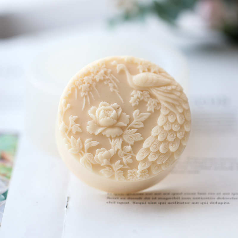 Pauw Bloem Patroon Siliconen Z - Soap Making Things recensie en prijs