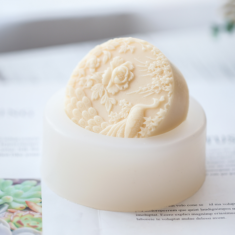 Pauw Bloem Patroon Siliconen Z - Soap Making Things recensie en prijs
